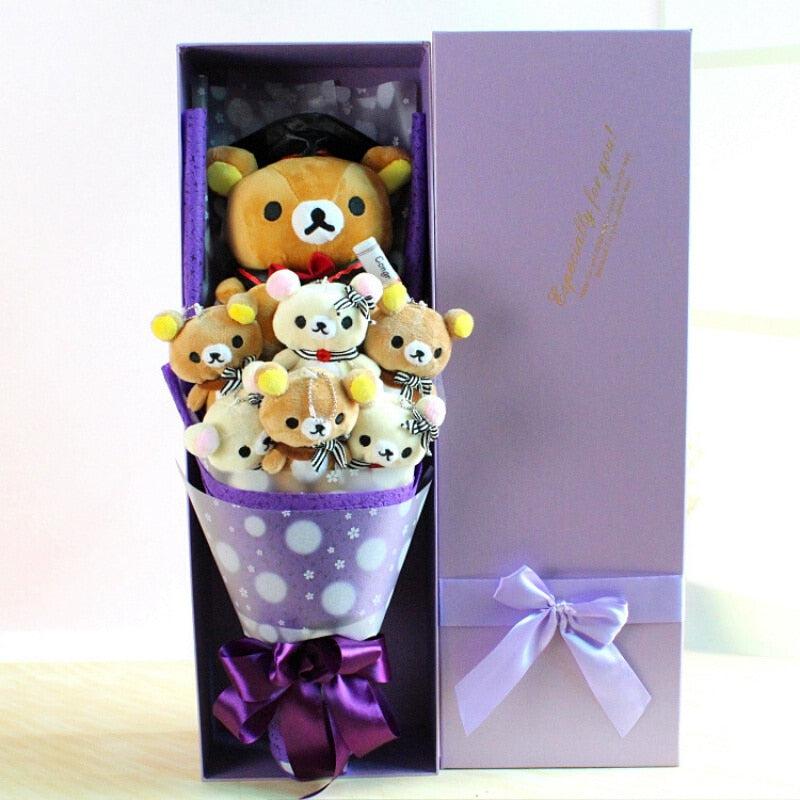 Teddy Bear Flower Bouquet