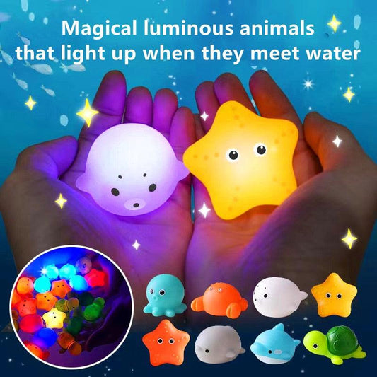Waterproof LED Light Up Bath Toys