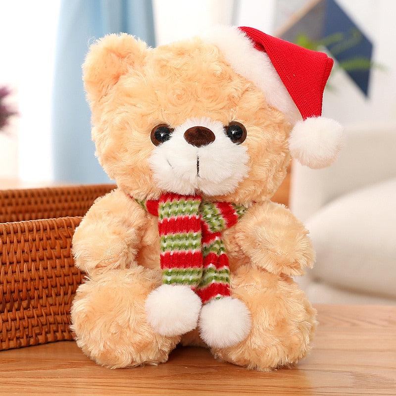 Winter Christmas Bear Plush